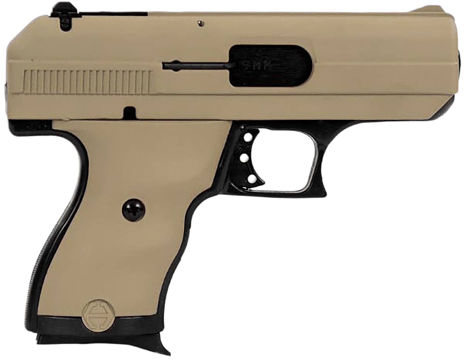 Hi-Point 916FDE C9 9mm Luger 8+1 3.50" Black Stainless Steel Barrel, Flat Dark Earth Steel Serrated Slide & Polymer Frame, Flat Dark Earth Plastic Grip, Right Hand