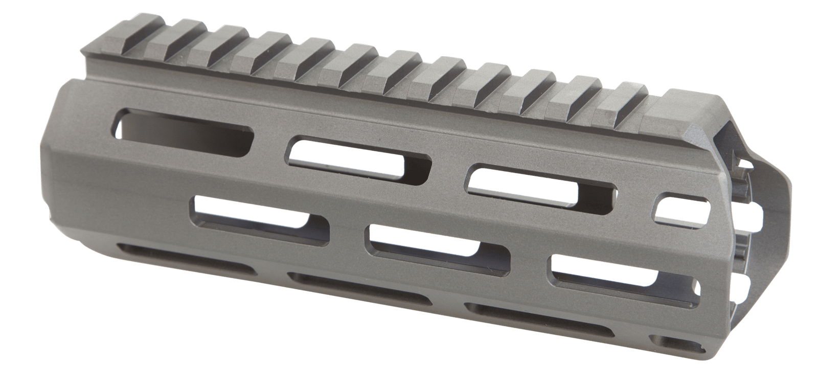 Q LLC 6HBMLOKHG Handguard M-LOK Aluminum Gray Q LLC Honey Badger 6"