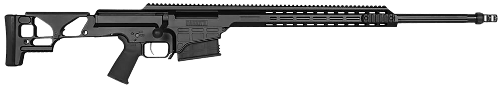 Barrett 18514 MRAD 308 Win 24" 10+1 Black Cerakote Black Fixed Adjustable Comb Stock Black Polymer Grip Right Hand