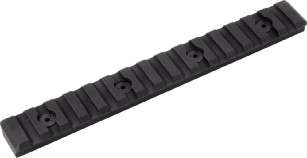 Timber Creek Outdoors M15SPRBL M-LOK 15 Slot Picatinny Rail Black Anodized