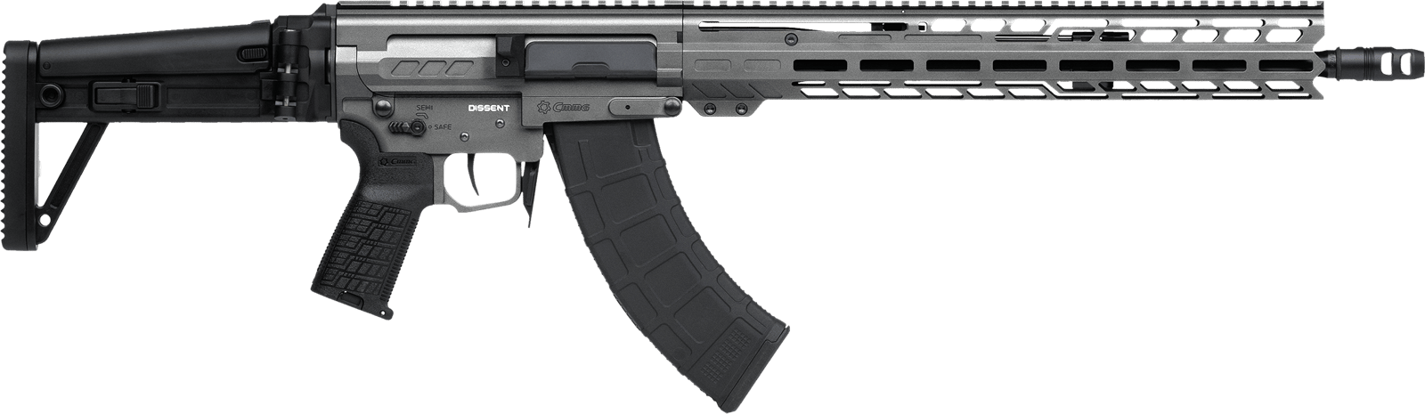 CMMG 86AD60BTNG DISSENT MK47 762X39 16.1 TUNGST