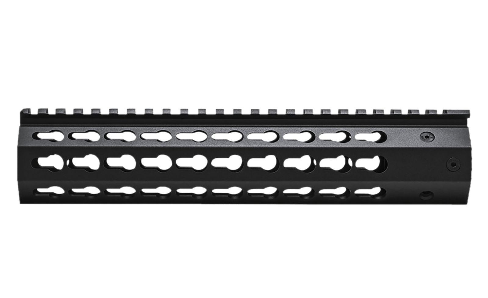 NcStar VMARFFKMC Keymod Handguard Free-Floating Aluminum Black Anodized 10" for AR-15, M4