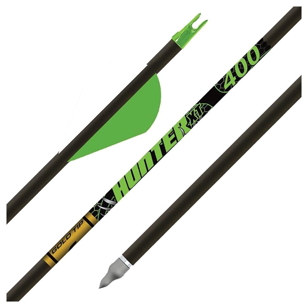 Gold Tip Hunter XT 400 2in Raptor Vanes - 1/2dz