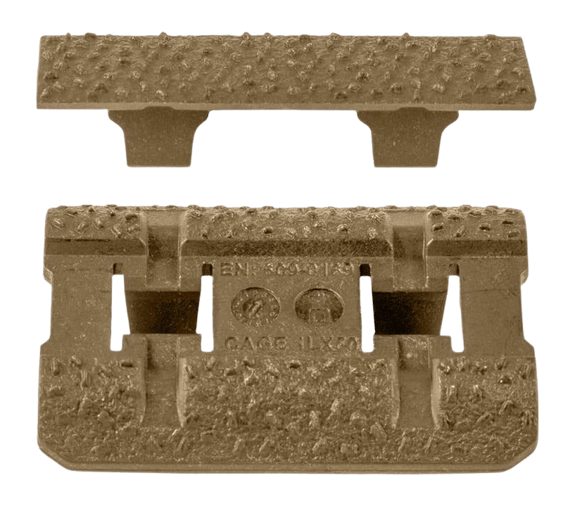 Magpul MAG603MCB Rail Covers Type 2 Black Aluminum