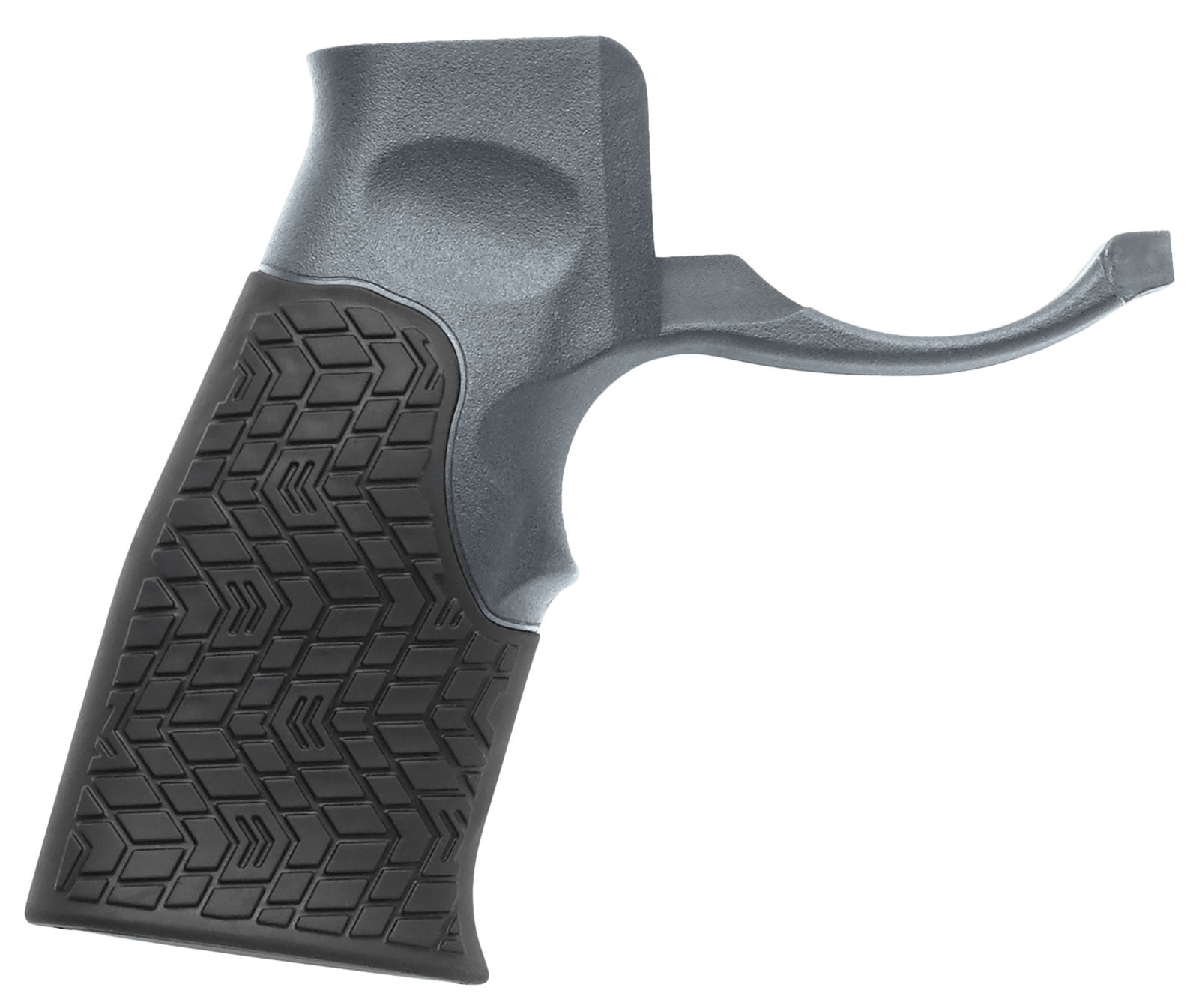 Daniel Defense 2107105177012 Pistol Grip Tornado Made of Polymer With Tornado Gray Textured Finish for AR-15