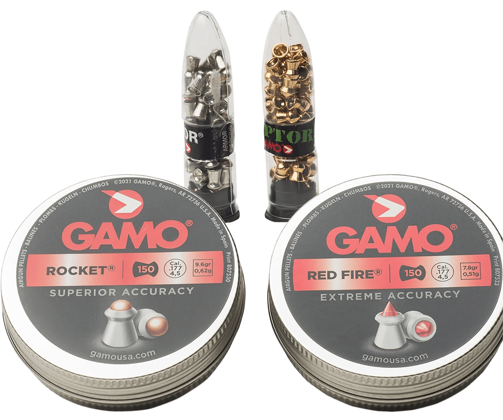 Gamo 632092854 High Performance Combo 177 Lead 400/Pkg