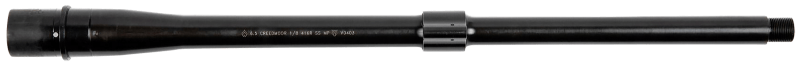 Ballistic Advantage BABL65CR18PQ Premium Series 6.5 Creedmoor 18" Threaded Hanson Profile, Midlength with .875" Low Pro Gas Block, Black QPQ 4150 Chrome Moly Vanadium Steel, Fits AR-10