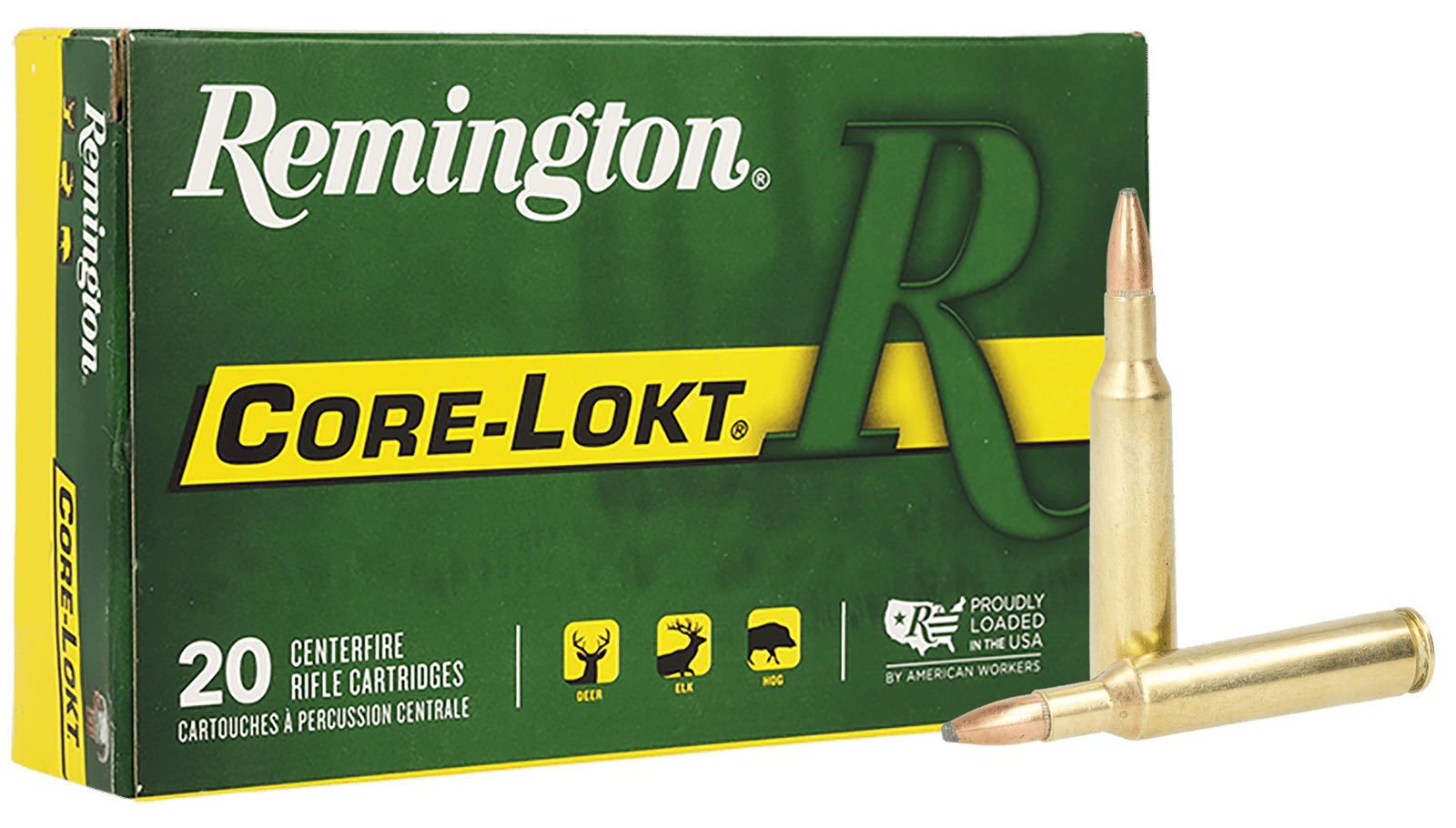 Remington Ammunition 29051 Core-Lokt 6mm 100gr Pointed Soft Point Core Lokt 20 Per Box/10 Case