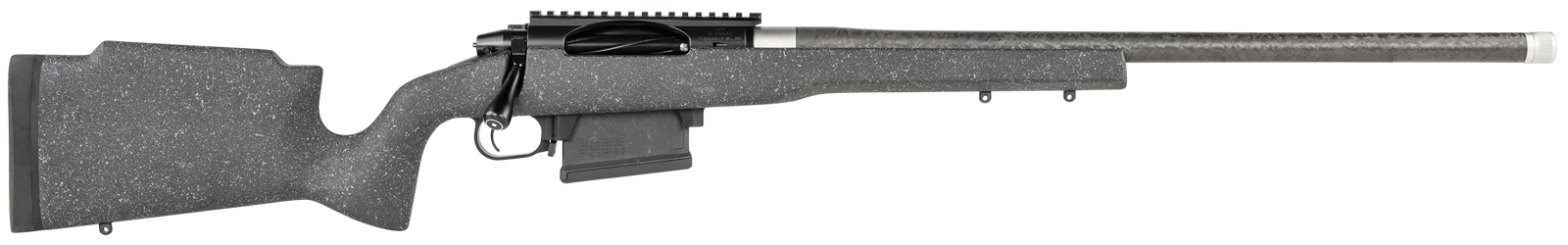 Proof Research 137871 Elevation MTR 2.0 7mm Rem 22" Carbon Fiber Match Grade Threaded Barrel, Black Cerakote Steel Receiver w/Picatinny Rail, Black Granite Fixed Proof Carbon Fiber Stock, Right Hand