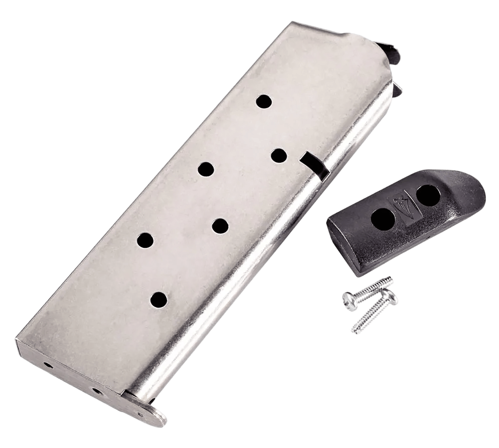 CMC Products 14141 Classic 8rd 45 ACP Fits 1911 Government Stainless/Black