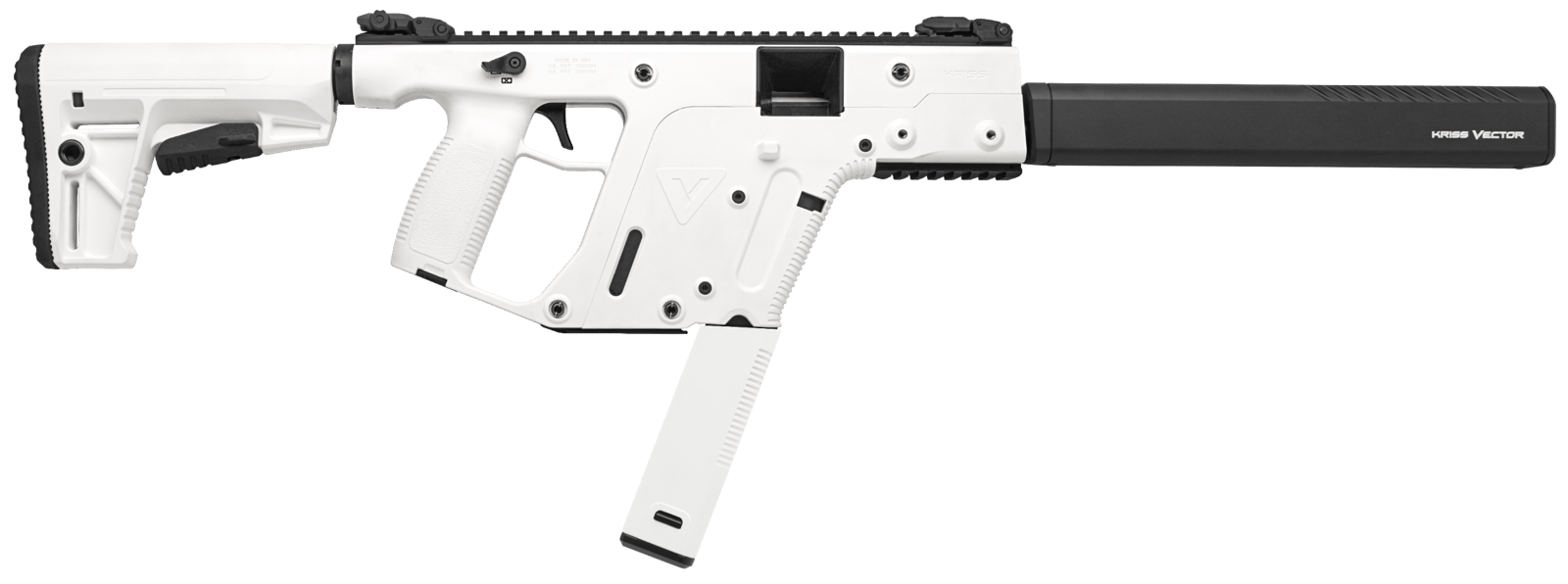 Kriss USA KV90CAP20 Vector CRB G2 9mm Luger 40+1 16" Black Nitride Threaded Barrel, Alpine Picatinny Rail Aluminum Receiver, Alpine Synthetic 6 Position Stock & Polymer Grip