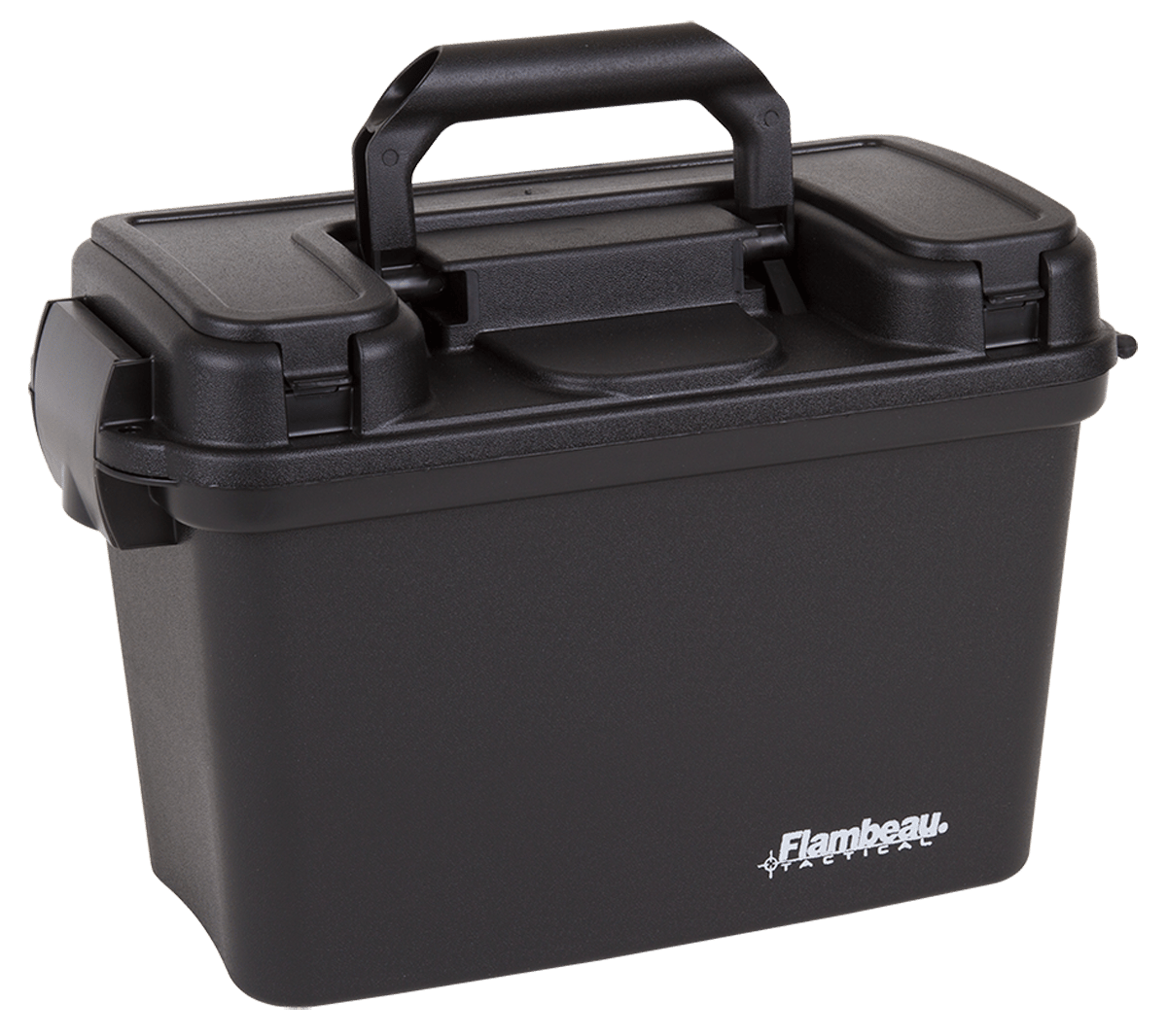 Flambeau 6430SD Tactical Dry Box Removable Tray & Storage Compartment Black Polymer