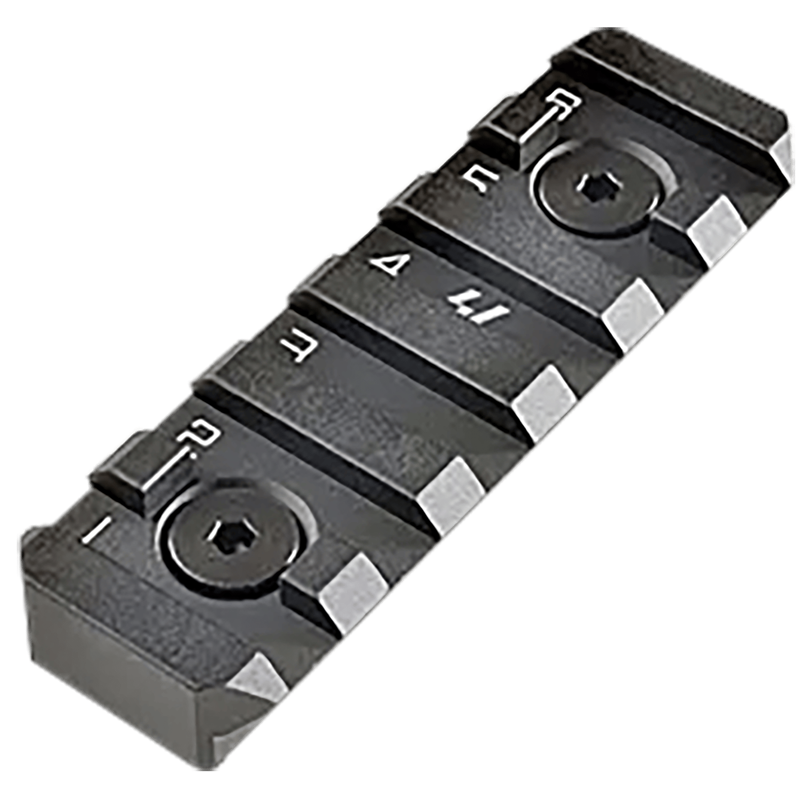 Strike Industries LINKRS6BK MLOK LINK Rail Section- 6 Slots Black Anodized