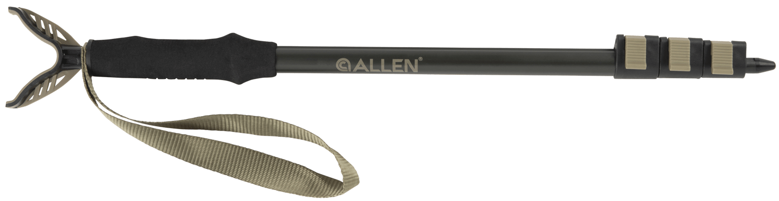 Allen 2163 Swift Shooting Stick Monopod made of Matte Black Aluminum with Padded Grip Surface & 21.50-61" Vertical Adjustment