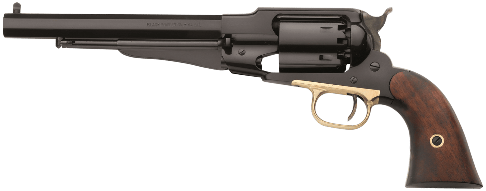 Pietta 1858 Remington Army 44 Cal 8" 6rd Blued Frame, Cylinder & Octagon Barrel
