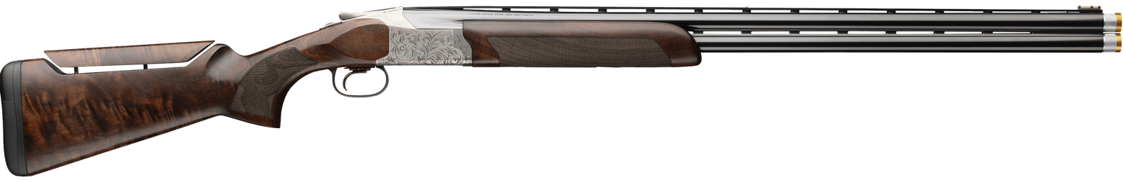 Browning 0183483003 Citori 825 Pro Sporting 12 Gauge Break Open 3" 2rd 30" Polished Blued Over/Under Vent Rib Barrel, Silver Nitride Stainless Steel Receiver, Adj Comb Black Walnut Stock