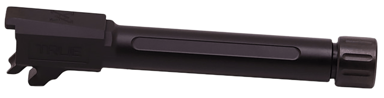 True Precision Inc TPP365FBXTBL Sig 9mm Luger Threaded Black Nitride Stainless Steel, Fits Sig P365 Fuse