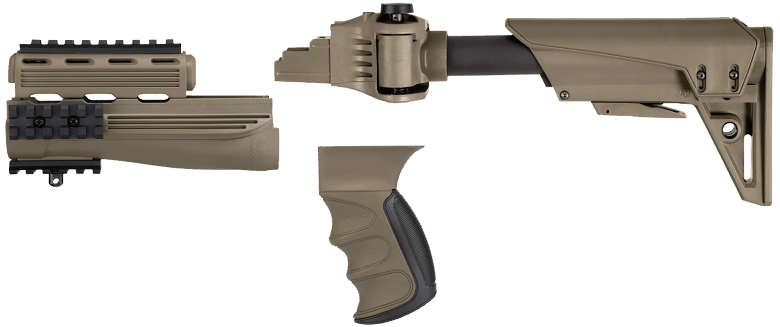 ATI Outdoors S-Force Flat Dark Earth Fits AK-47
