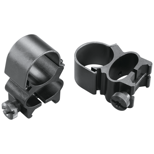 Weaver Mounts 49523 See-Thru Detachable Matte Black 1"