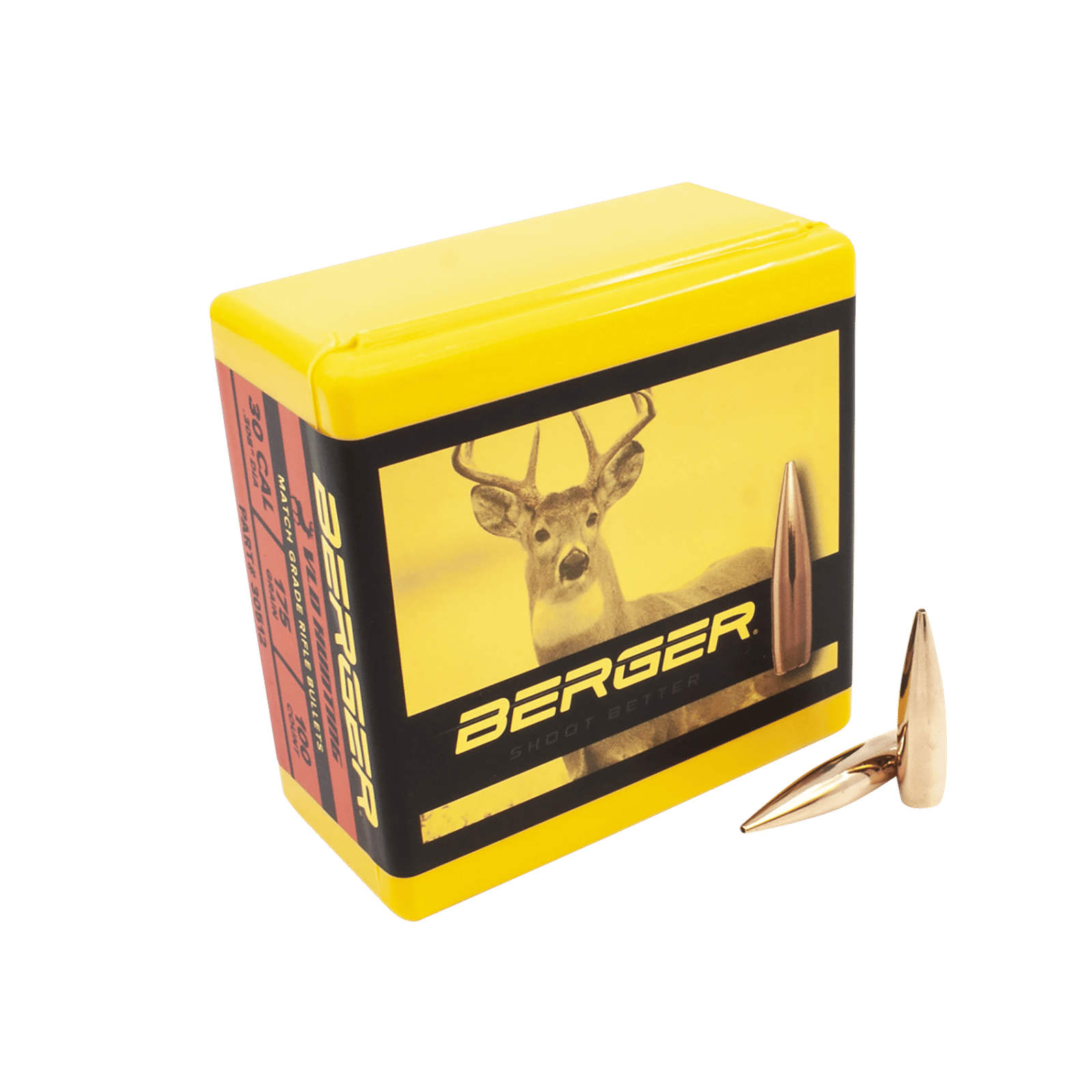 Berger Bullets 30512 VLD Hunting Long Range 30Cal 175gr 100/Box