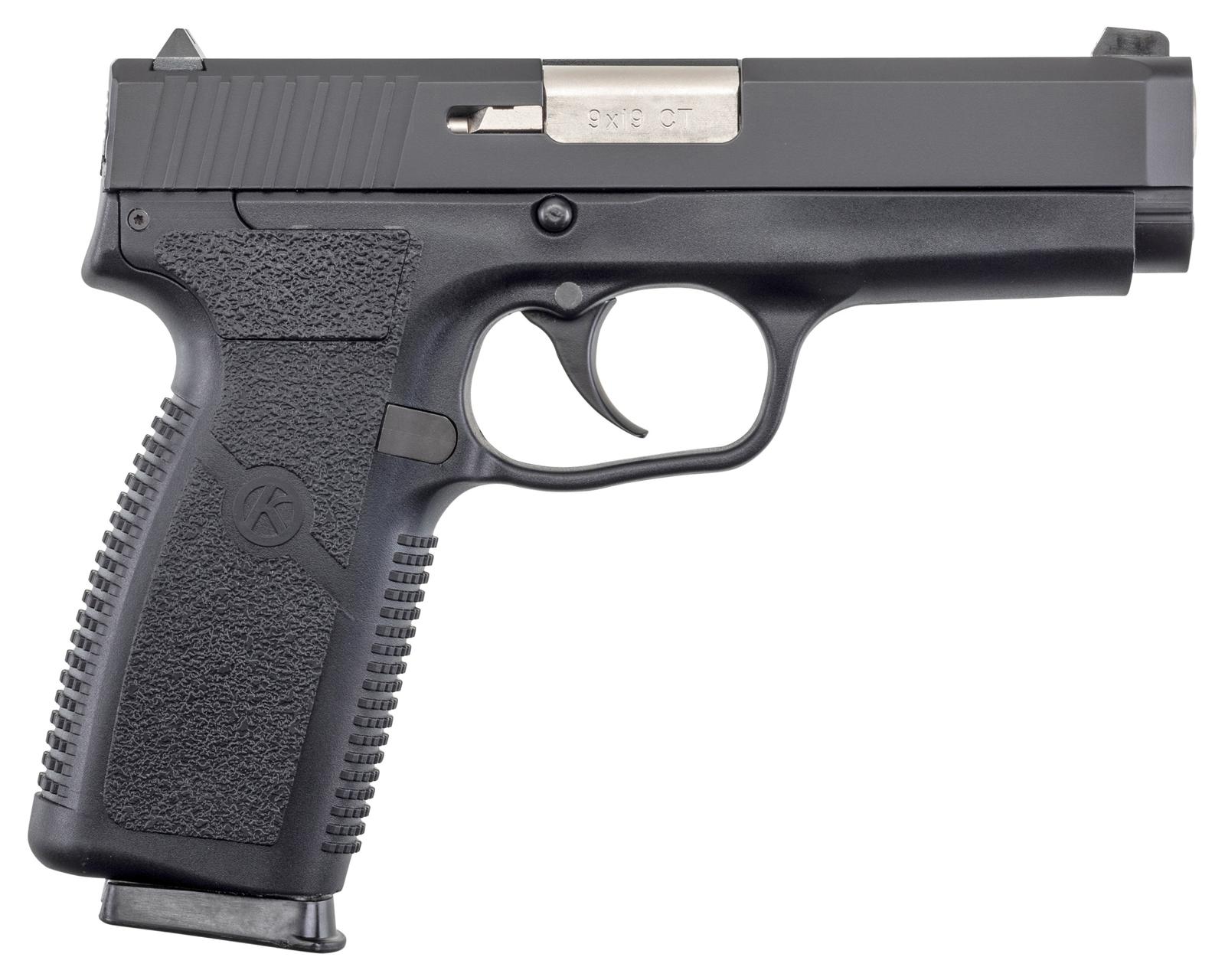 Kahr Arms CT9093CB CT9 9mm Luger 8+1 4" Barrel, Black Polymer Frame, Serrated Matte Black Stainless Steel Slide & Texture Polymer Grip