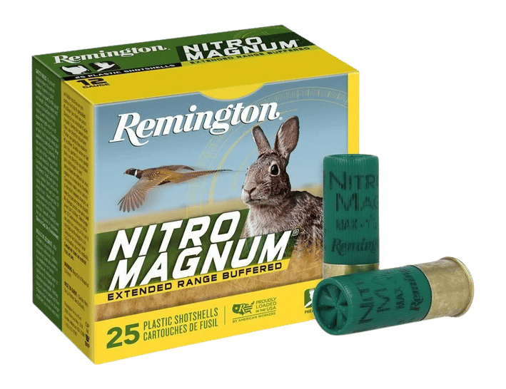 Remington Ammunition 26678 Nitro Magnum 12Gauge 2.75" 1 1/2oz 4Shot 25 Per Box/10 Case