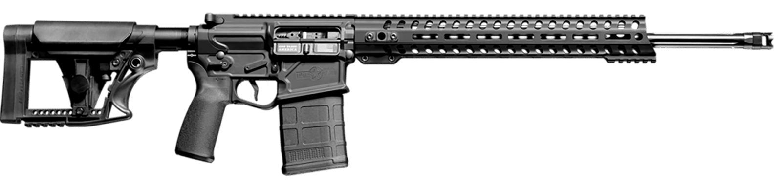 Patriot Ordnance Factory 01735 Prescott 6.5 Creedmoor 10+1 20" Black
