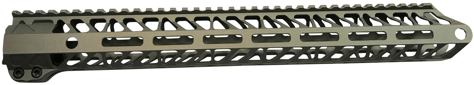 TIMBER CREEK OUTDOOR INC ME15HGFDE Enforcer Handguard AR-15 Flat Dark Earth Cerakote M-LOK Aluminum 15"