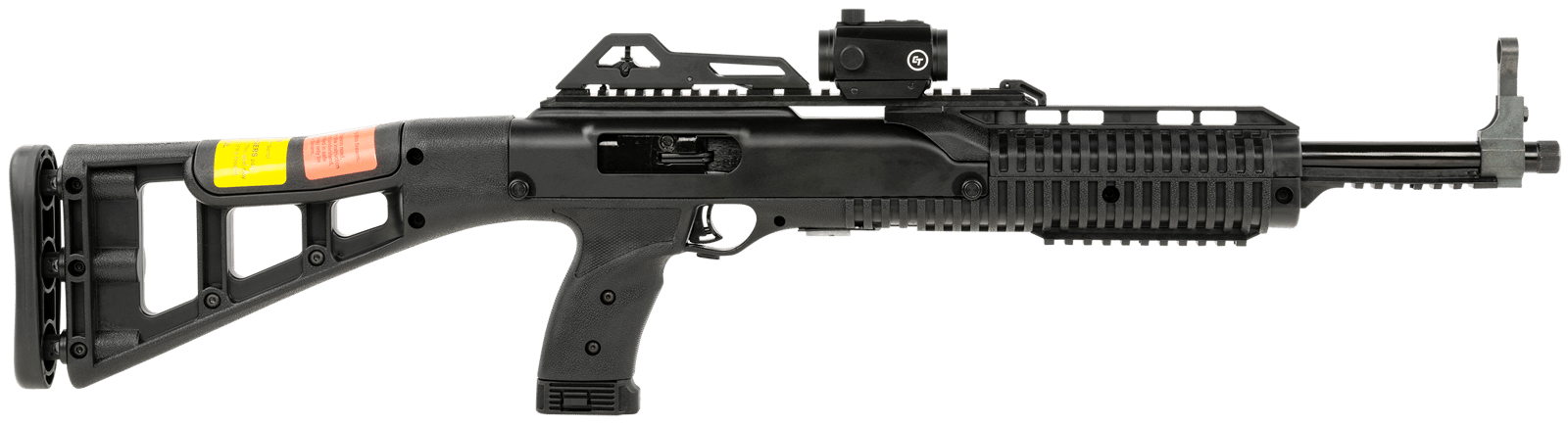 Hi-Point 4595TSRDCT 4595TS Carbine 45 ACP 9+1 17.50" Black Threaded Barrel, Black receiver w/Picatinny Rail, Picatinny Rail Forend, Skeletonized Black Synthetic Stock, Black Polymer Grip, Right Hand