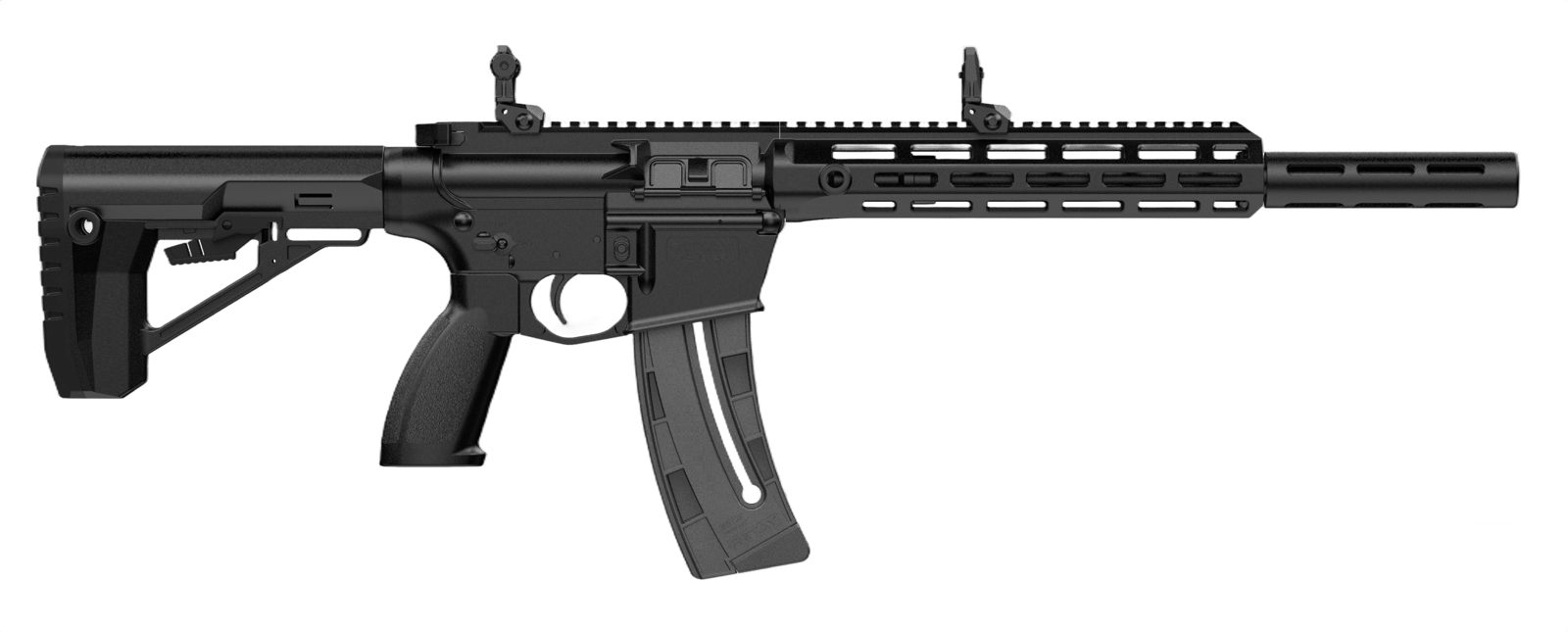 Retay USA RA1522BLKPOLYMLOK RA1522 22LR 25+1 18" Black Chrome Threaded Barrel, Black Chrome Polymer Receiver w/ Picatinny Rail, M-LOK Handguard Adjustable Polymer Stock Black Polymer Grip