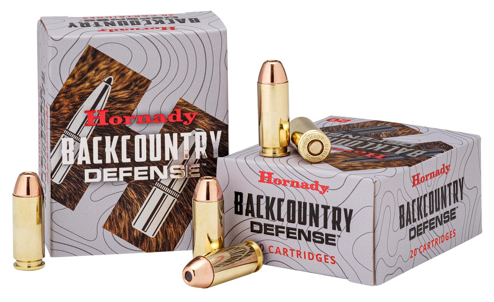 Hornady 91268 Back Country 10mm Auto 200gr 20 Per Box/10 Case