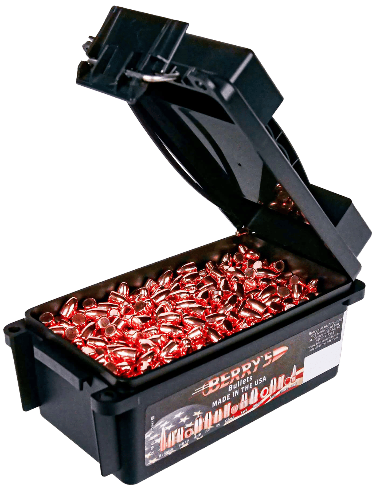 Berry's 27471 Superior 40S&W/10mm 180gr Flat Point