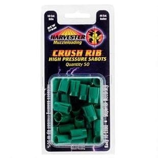 Harvester Muzzleloading 50 Cal. Crush Rib Sabots Fit 44 Cal. Bullets 50/pk
