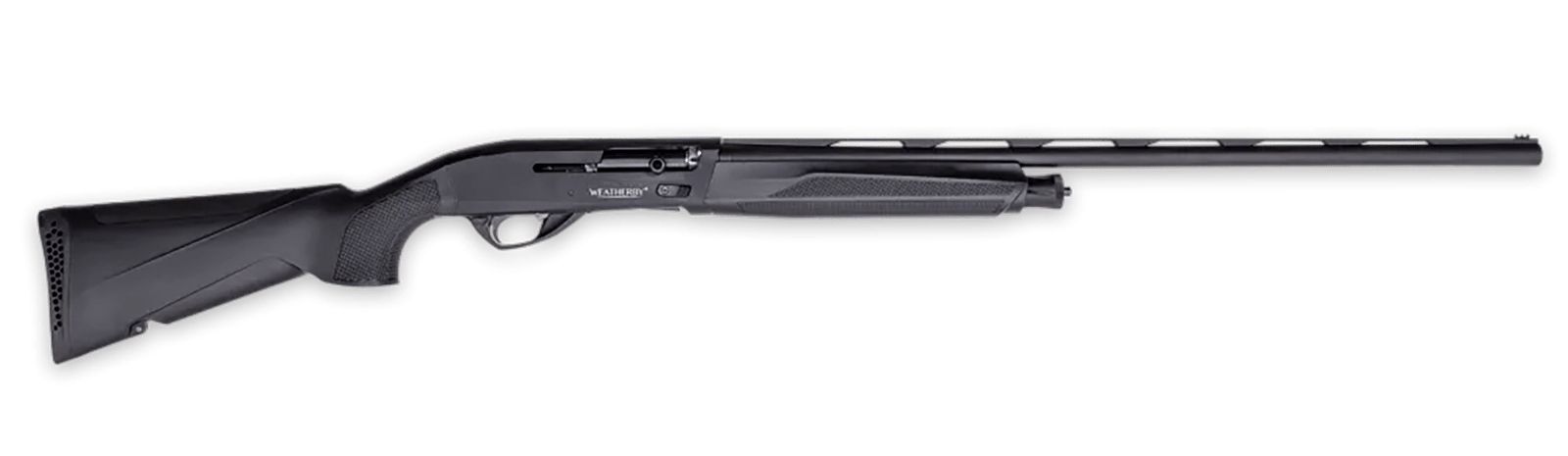 Weatherby ES22028PGM Element II 20 Gauge 3" 2+1 28" Matte Black Vent Rib Barrel & Receiver, Adj Shim Black Synthetic Stock