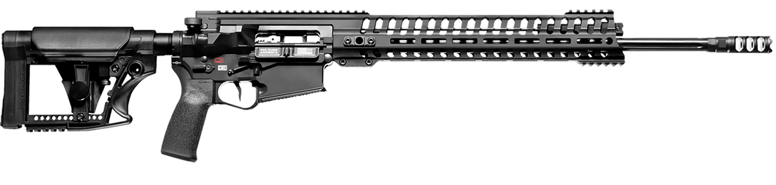 Patriot Ordnance Factory 01564 Revolution Gen4 6.5 Creedmoor 20" 20+1 Black Hard Coat Anodized Adjustable Magpul PRS Stock 14.5" M-LOK