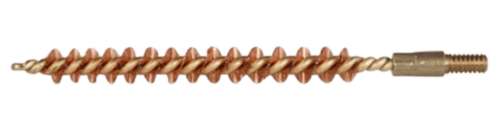 Pro-Shot 25R Bore Brush .25 Cal Rifle #8-32 Thread Bronze Bristles Brass Core