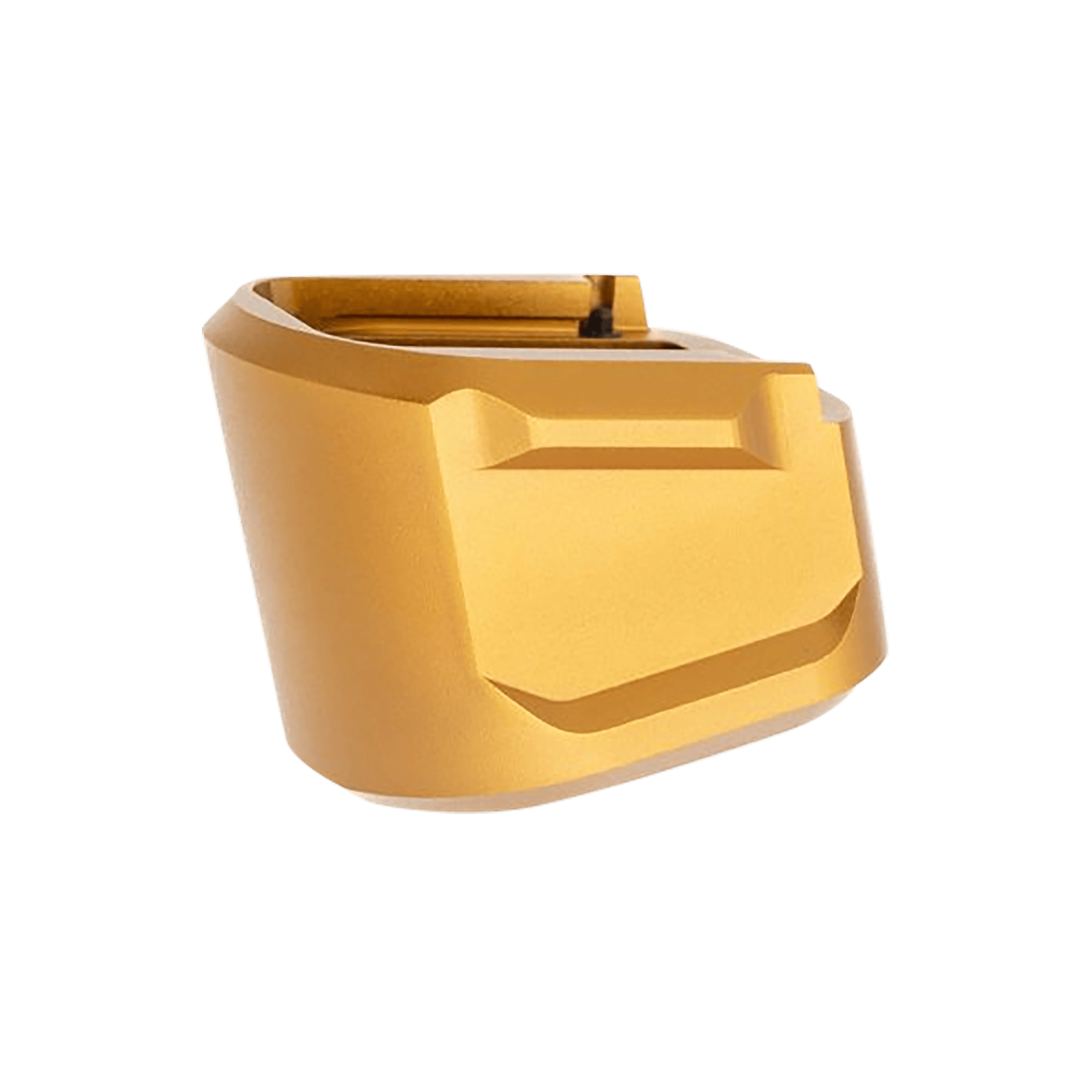 Tyrant CNC TDECHEMAGEX17GOLD Magazine Extension 9mm Fits Springfield Echelon 5rd Gold Aluminum