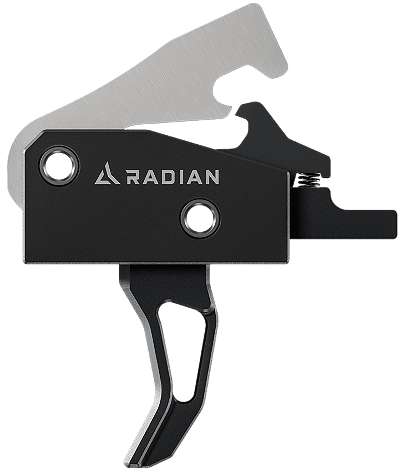 Radian Weapons ACC001 Vertex Single-Stage, Curved Face, 3.50-4 lbs, Black, Fits AR-Platform