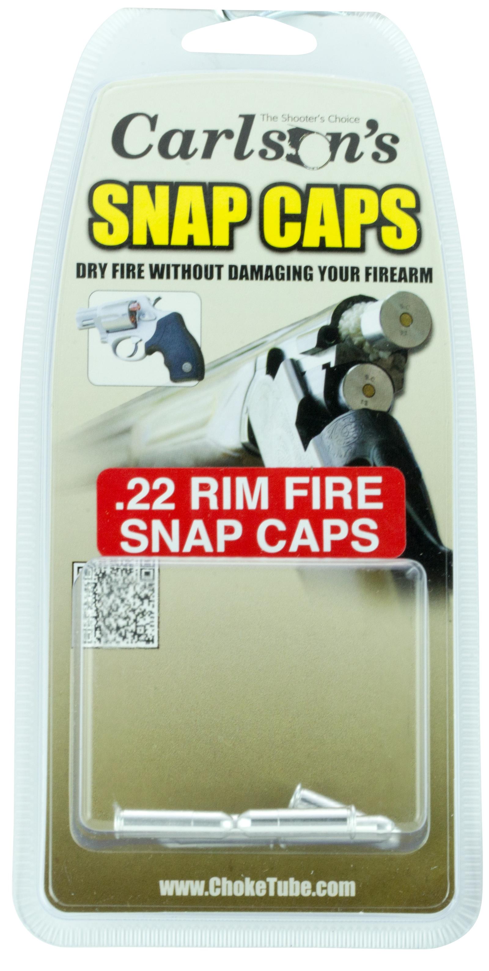 Carlson's Choke Tubes 00056 Snap Cap 22Rimfire 6Pack