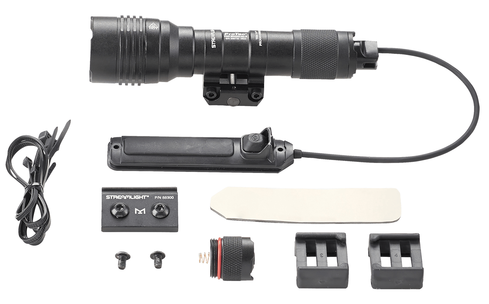 Streamlight 88071 ProTac HL-X USB Black 60-1000 Lumens MIL-STD M1913/M-LOK Mount
