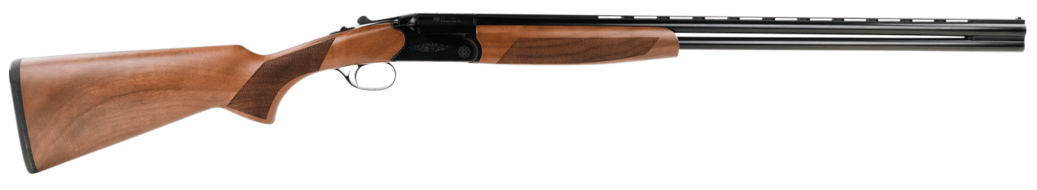 CZ-USA 06413 Drake 28 Gauge 2.75" 2rd 28" Barrel, Gloss Black Chrome Metal Finish, Turkish Walnut Fixed Pistol Grip Stock Includes 5 Chokes