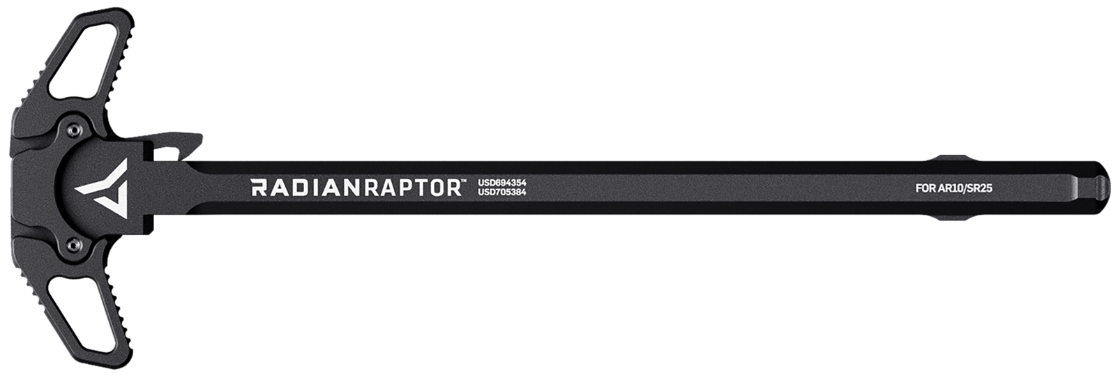 Radian Weapons R0007 Raptor Ambi Charging Handle, Black, Fits Mil-Spec AR-10/SR-25 Platform
