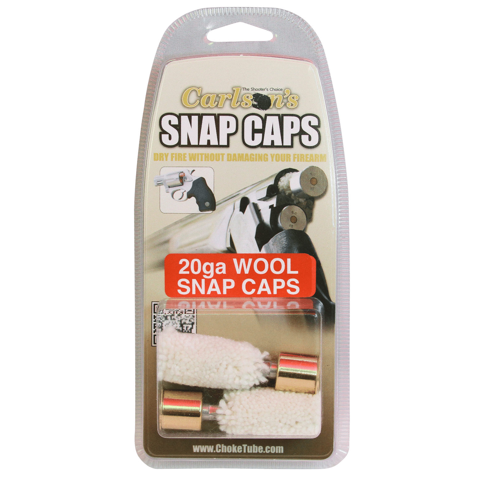 Carlson's Choke Tubes 00109 Snap Cap 20Gauge 2Pack