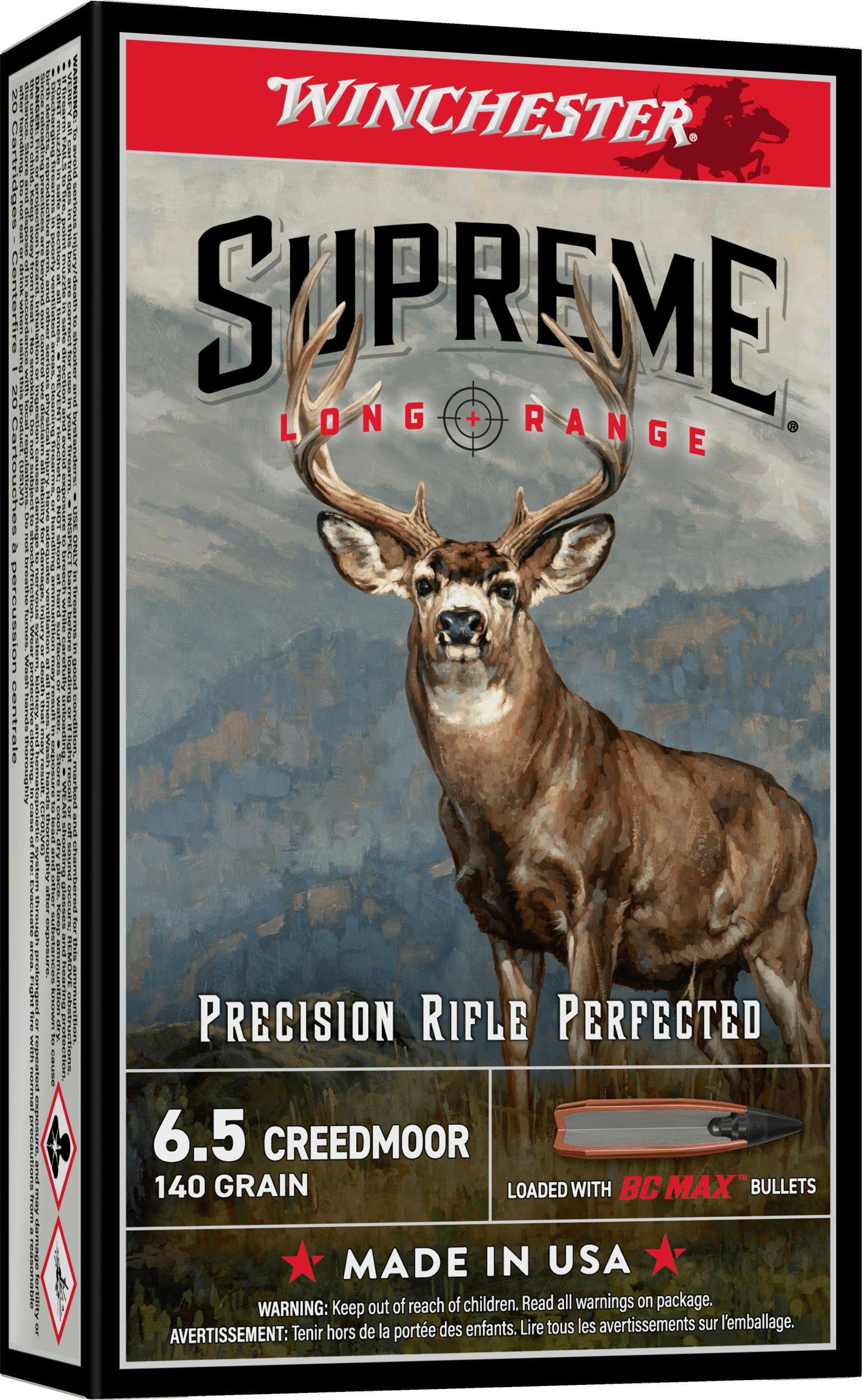 WIN S65BC 6.5CRD 140GR BC MAX 20/10