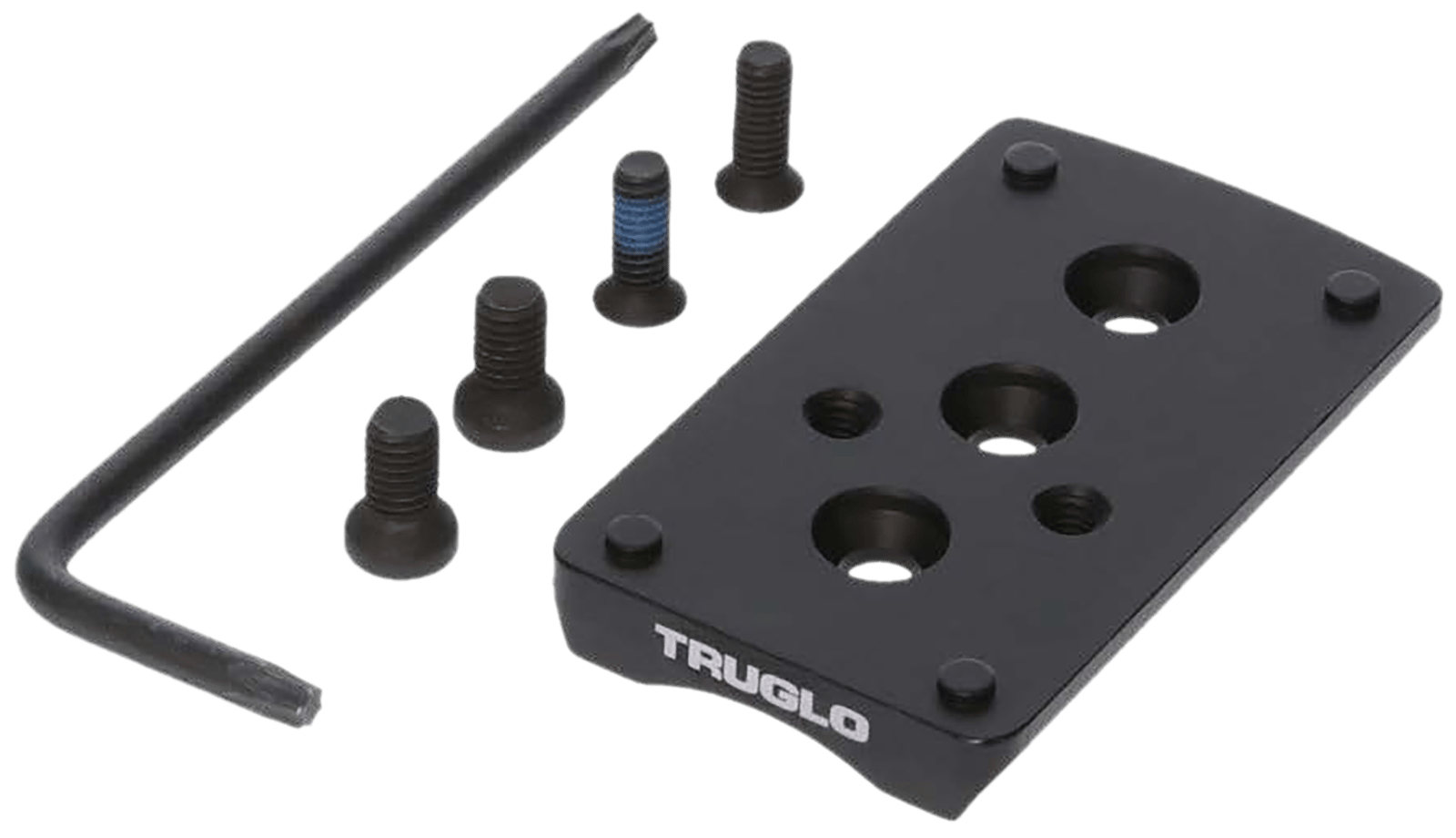 TruGlo TGTG8950M2 Pistol Red Dot Sight Mount Black Nitride Fortress Steel Trijicon RMR Mount