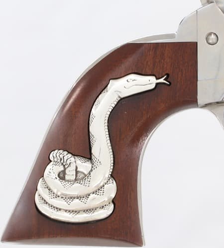 CIMARRON MAN W/NO NAME 45LC FRONTIER 4.75" SILVER SNAKE