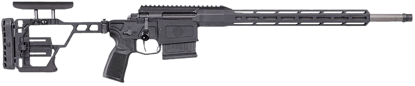 Sig Sauer CROSS6518B Cross 6.5 Creedmoor 5+1 18" Barrel, Black Anodized Metal Finish, Black Sig Precision Adjustable Folding Stock, Curved 2 Stage Match Trigger, Black Polymer Grip
