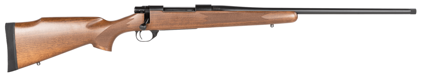 Howa HWH65CT M1500 Standard Hunter 6.5 Creedmoor 5+1 22" Black Steel Threaded Barrel, Black Steel Receiver, Walnut Fixed Wood Stock