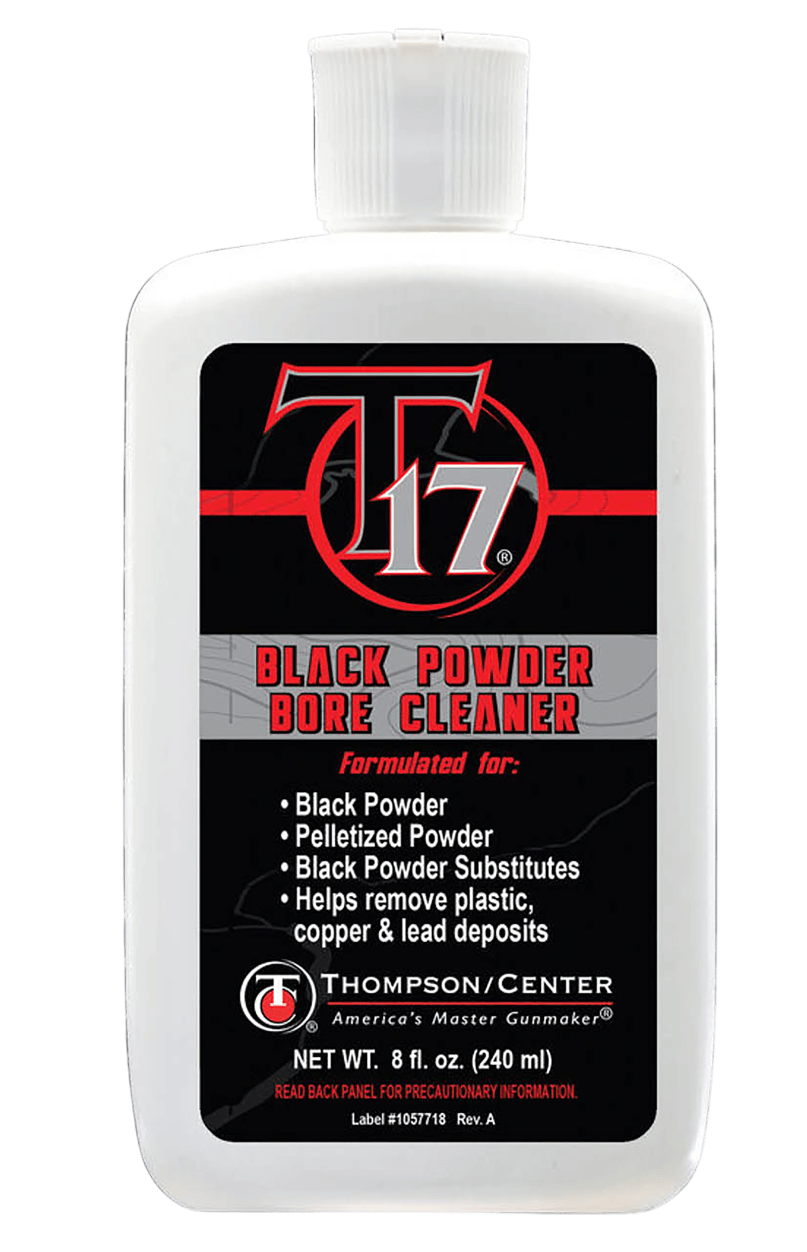 Thompson Center Arms, LLC 9027R T17 Bore Solvent 8oz Squeeze Bottle
