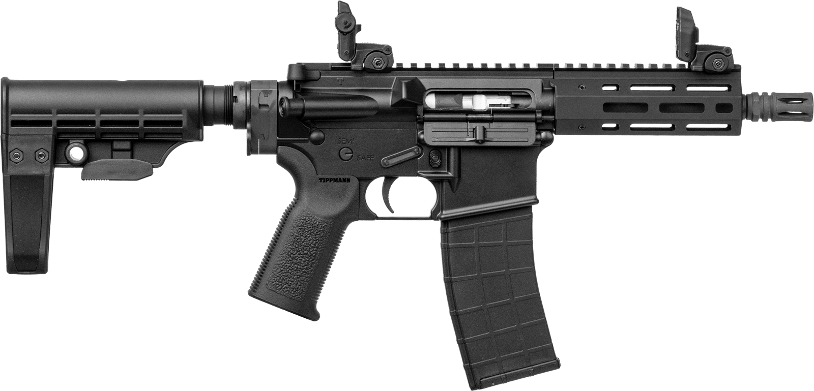 TIPPMANN A101124 M4-22 BUGOUT 22LR 7" 25R BLK